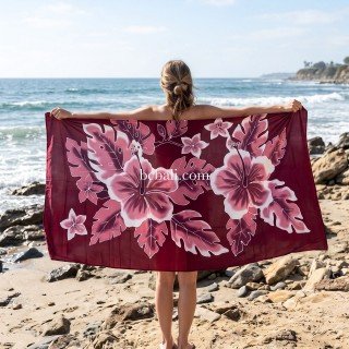 Rayon Sarong Hand Painted Made in Bali